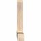 Ekena Millwork Portland Smooth Timber Gable Bracket, Douglas Fir, 60"W x 22"H x 3 1/2"D x 3 1/2"F, 9/12 Pitch GBW060X22X0404POR00SDF - alternate 4
